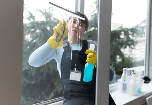 Nettoyage de vitres intérieures et extérieures à Ainay-le-Vieil